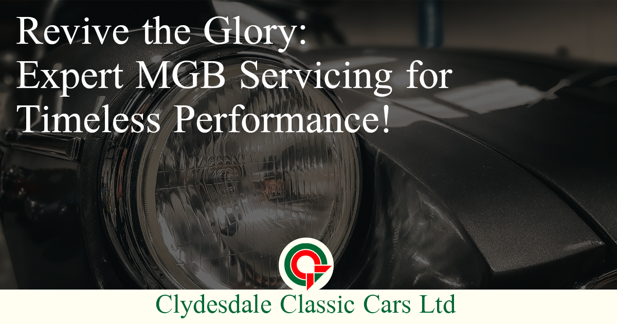 MGB Service & Maintenance in the UK | Book Now!